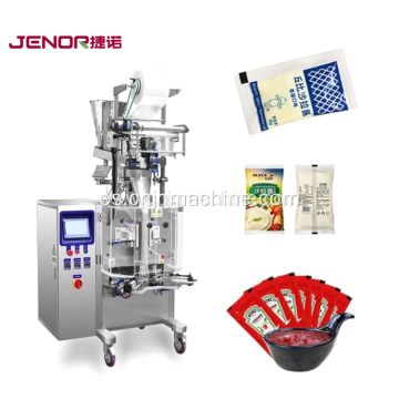 Productos líquidos Máquina de embalaje de salsa de salsa por 0.3-15 L